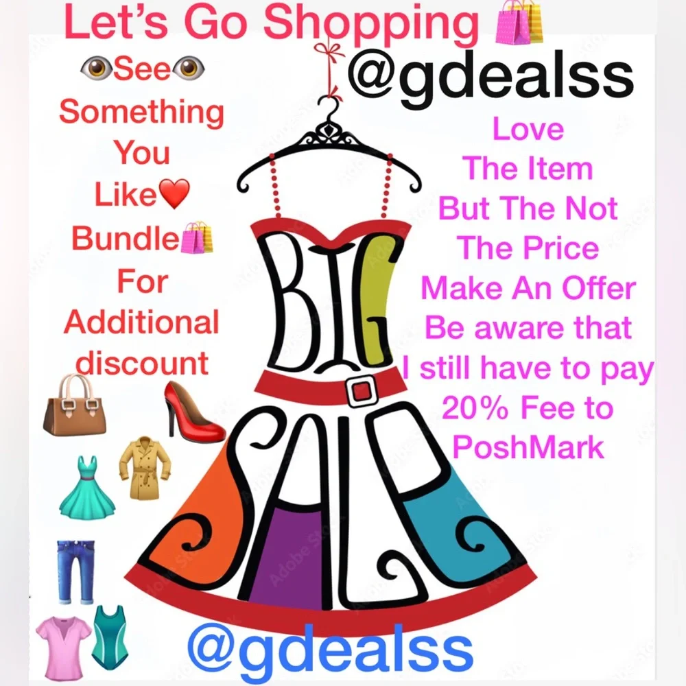 🛍🛍🛍POSHMARK FEE🛍🛍🛍 - Picture 1 of 9
